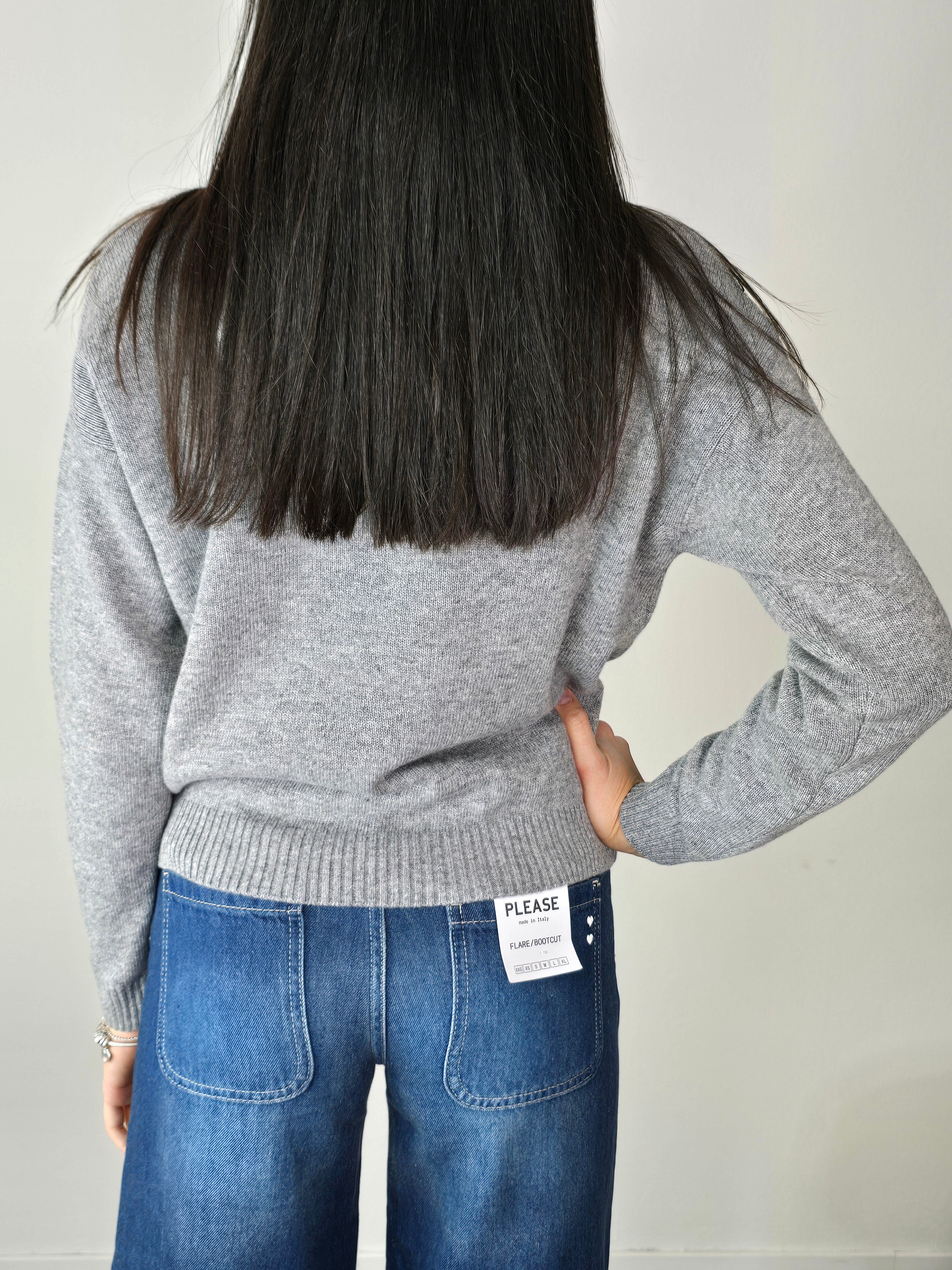 Maglione a rombi Cammello - Tensione In