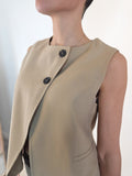 Haveone - Gilet con chiusura asimmetrica - Safari