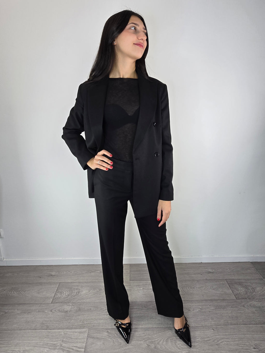 Pantaloni dritti Neri - Kontatto