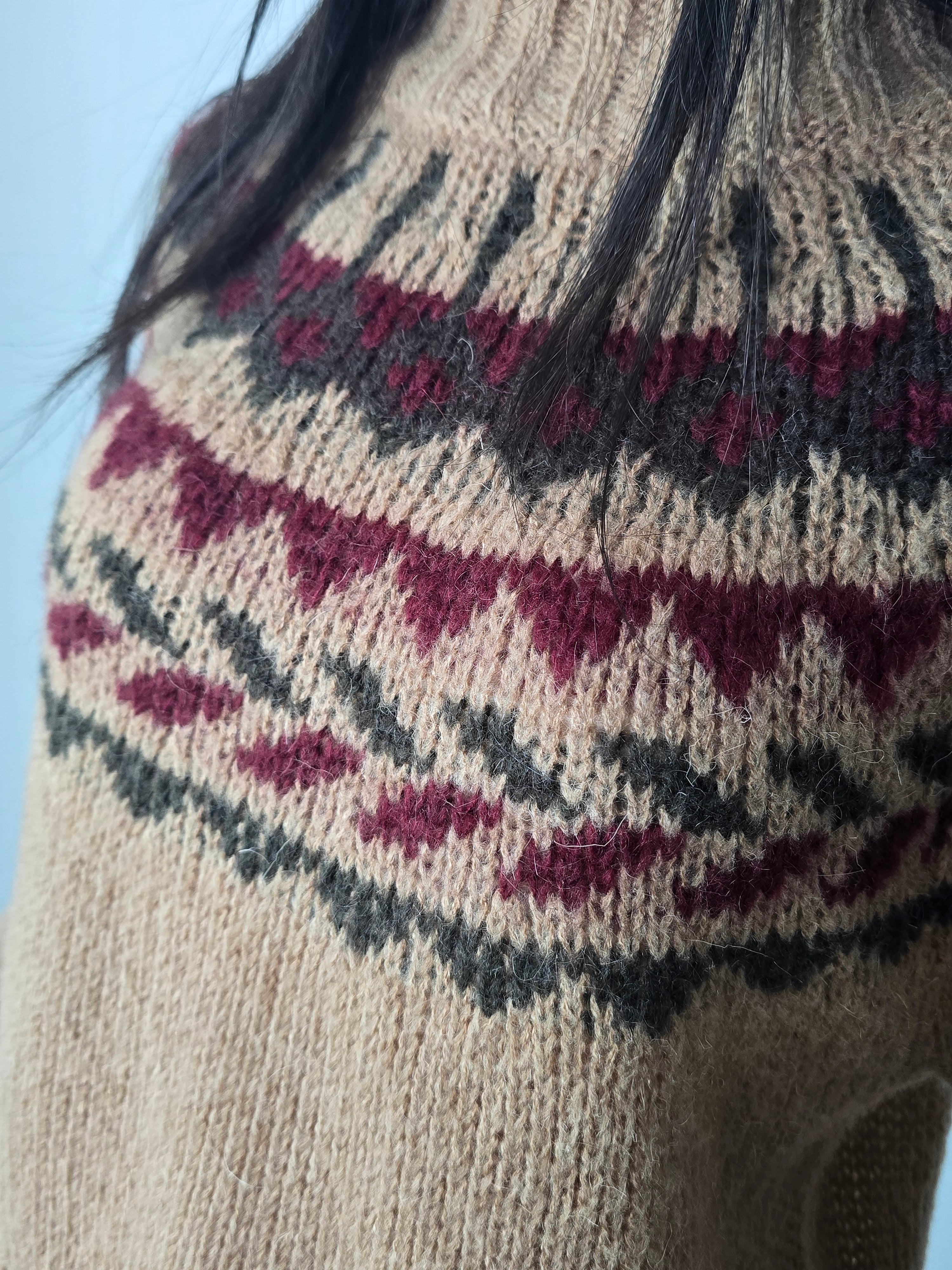 Maglione Norvegia Biscotto - Kontatto