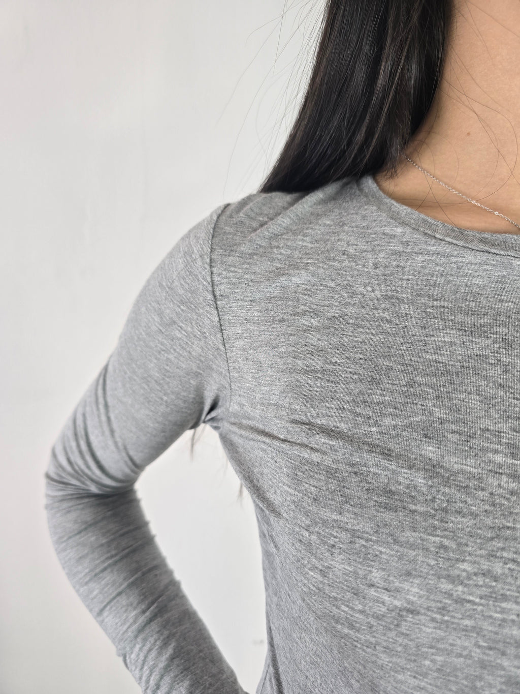 You Decide - Maglia serafino - Grigio