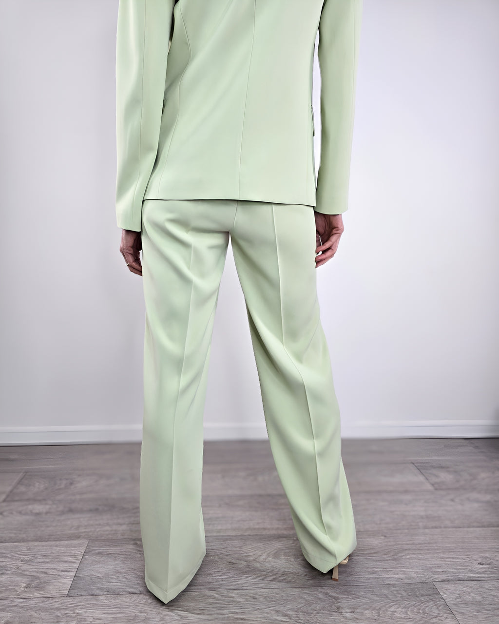 You Decide - Pantalone a palazzo - Verde pastello