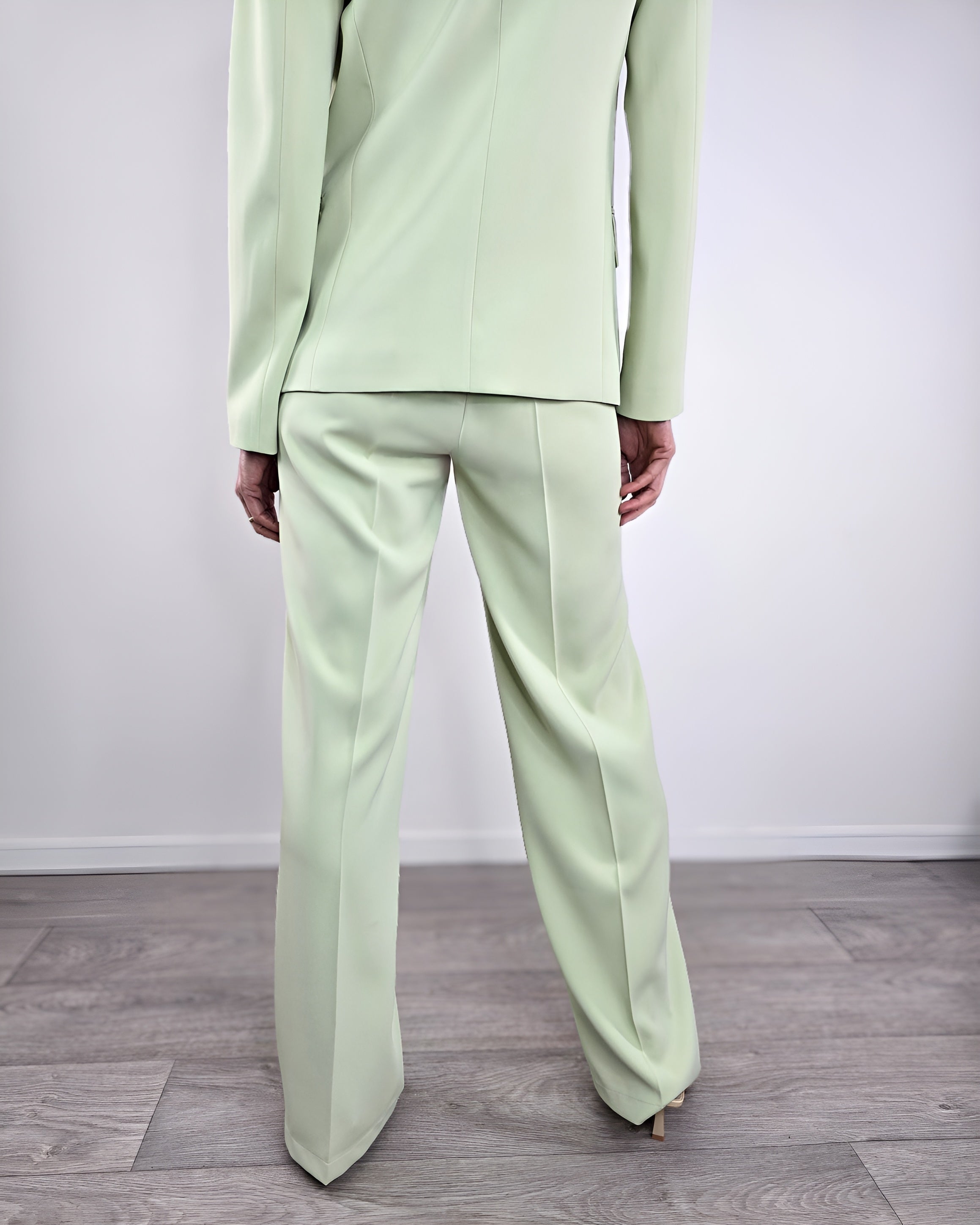 You Decide - Pantalone a palazzo - Verde pastello