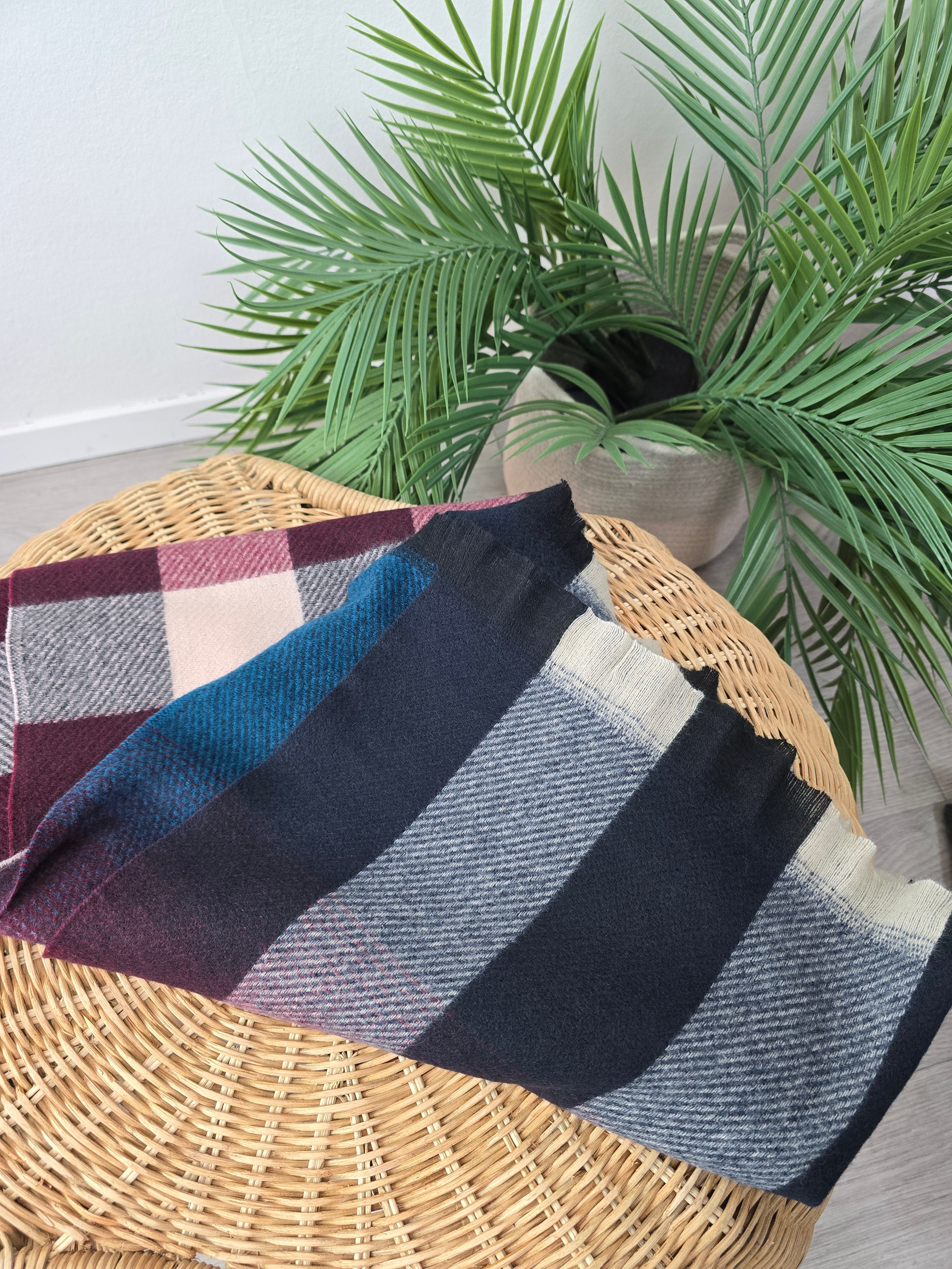 Sciarpa ciscosa bordeaux