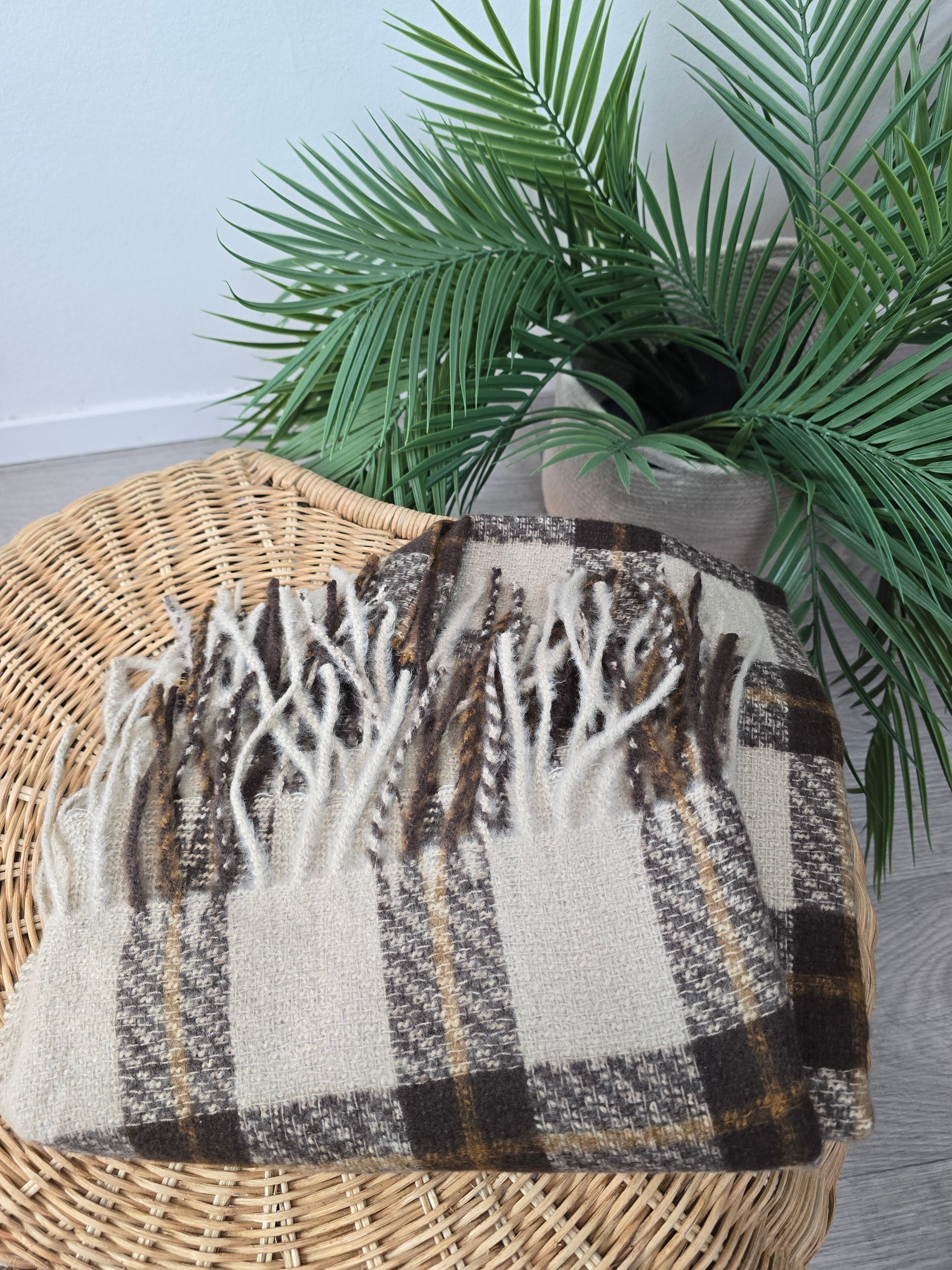 Sciarpa viscosa taupe