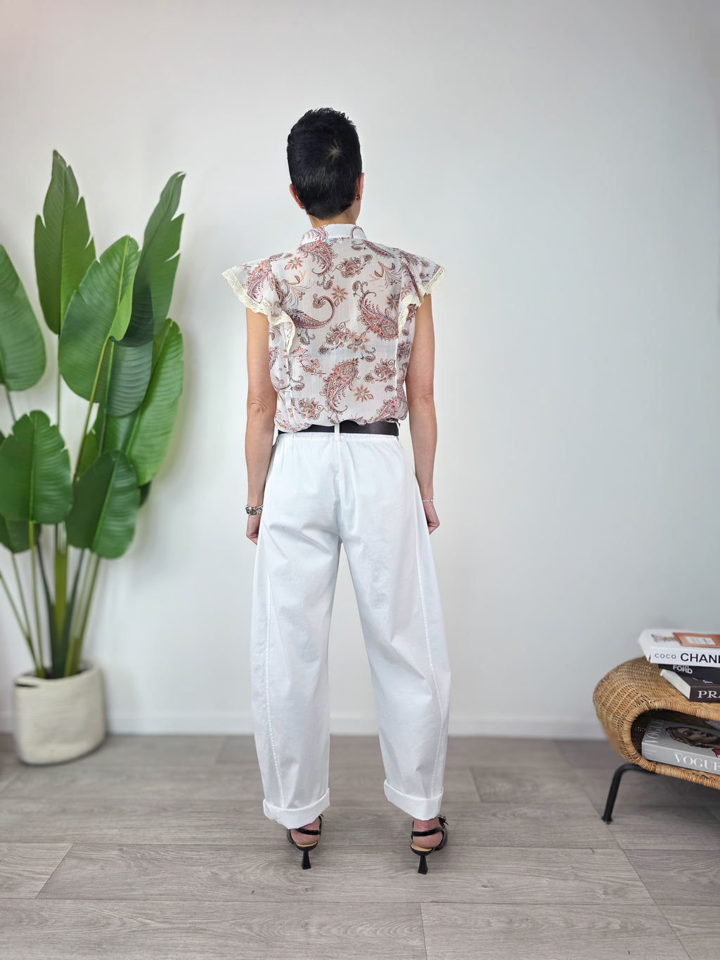 Susy Mix - Pantalone Stellina - Latte