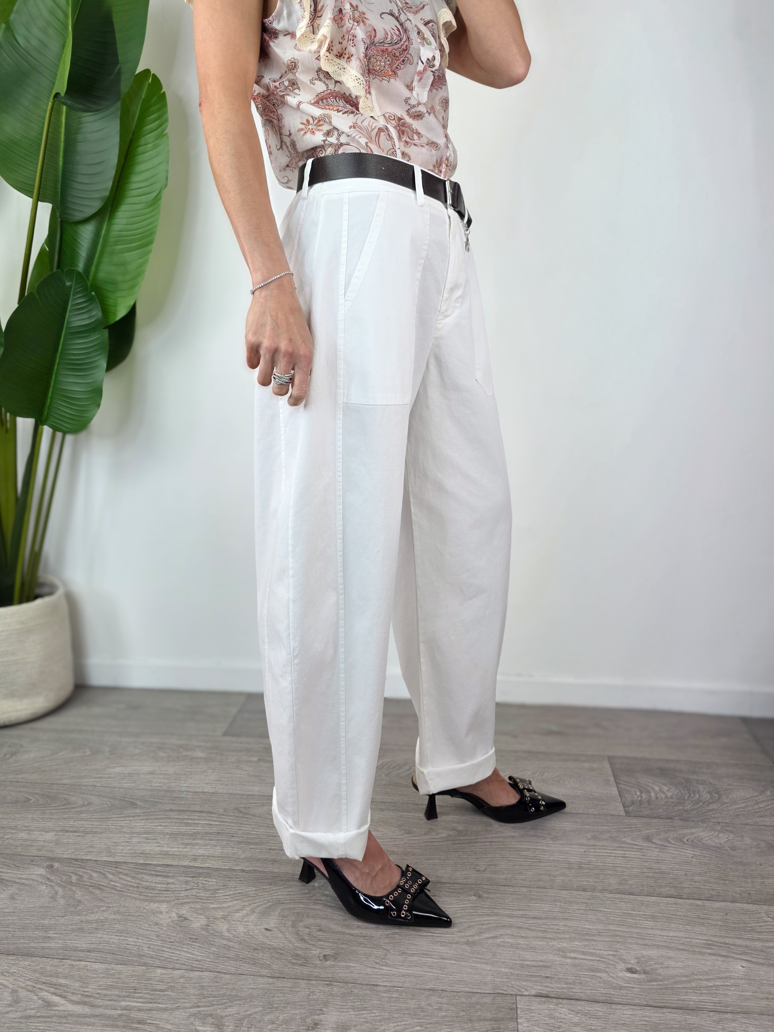 Susy Mix - Pantalone Stellina - Latte