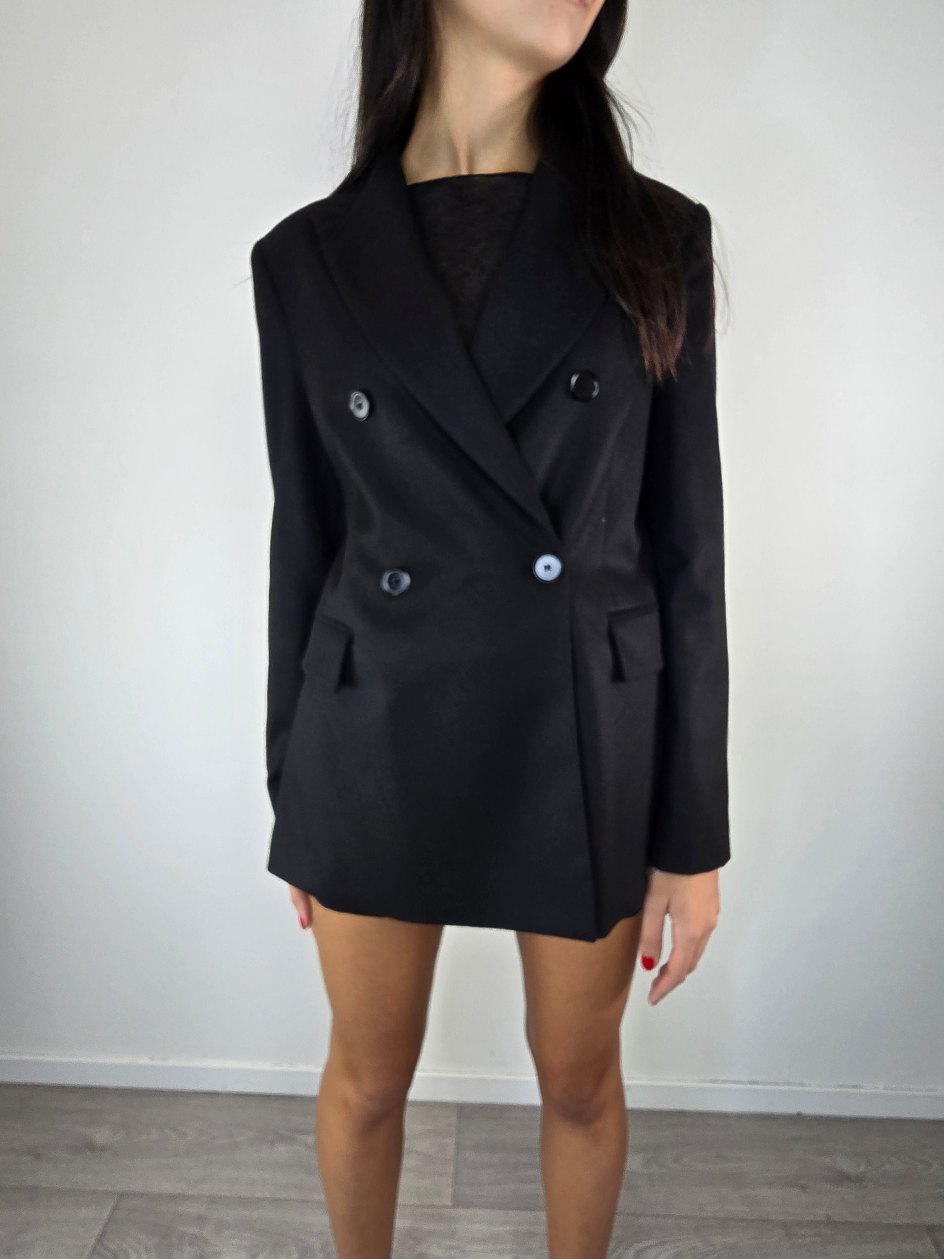 Blazer doppiopetto Nero - Kontatto