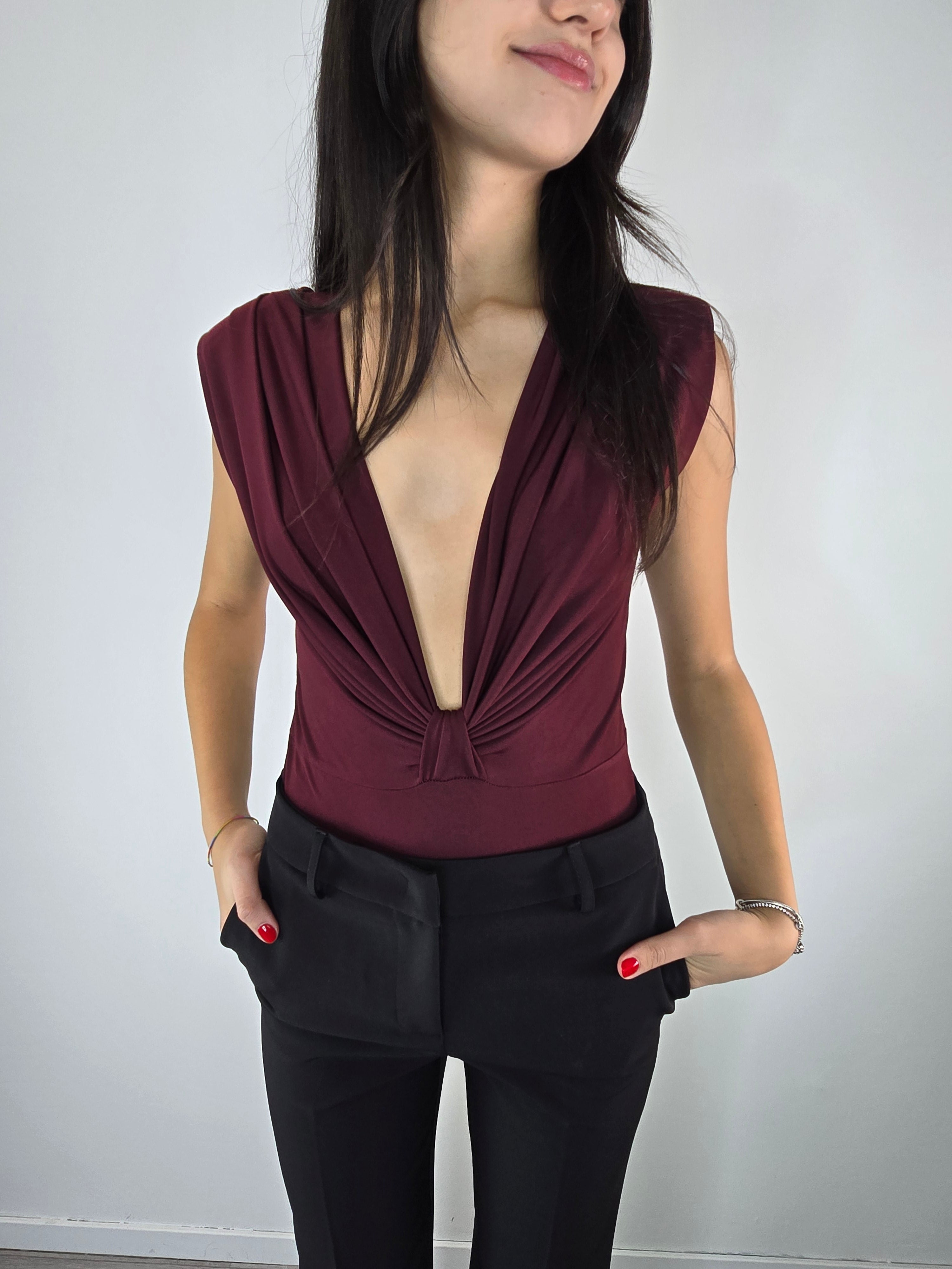 body bordeaux kontatto donna 25