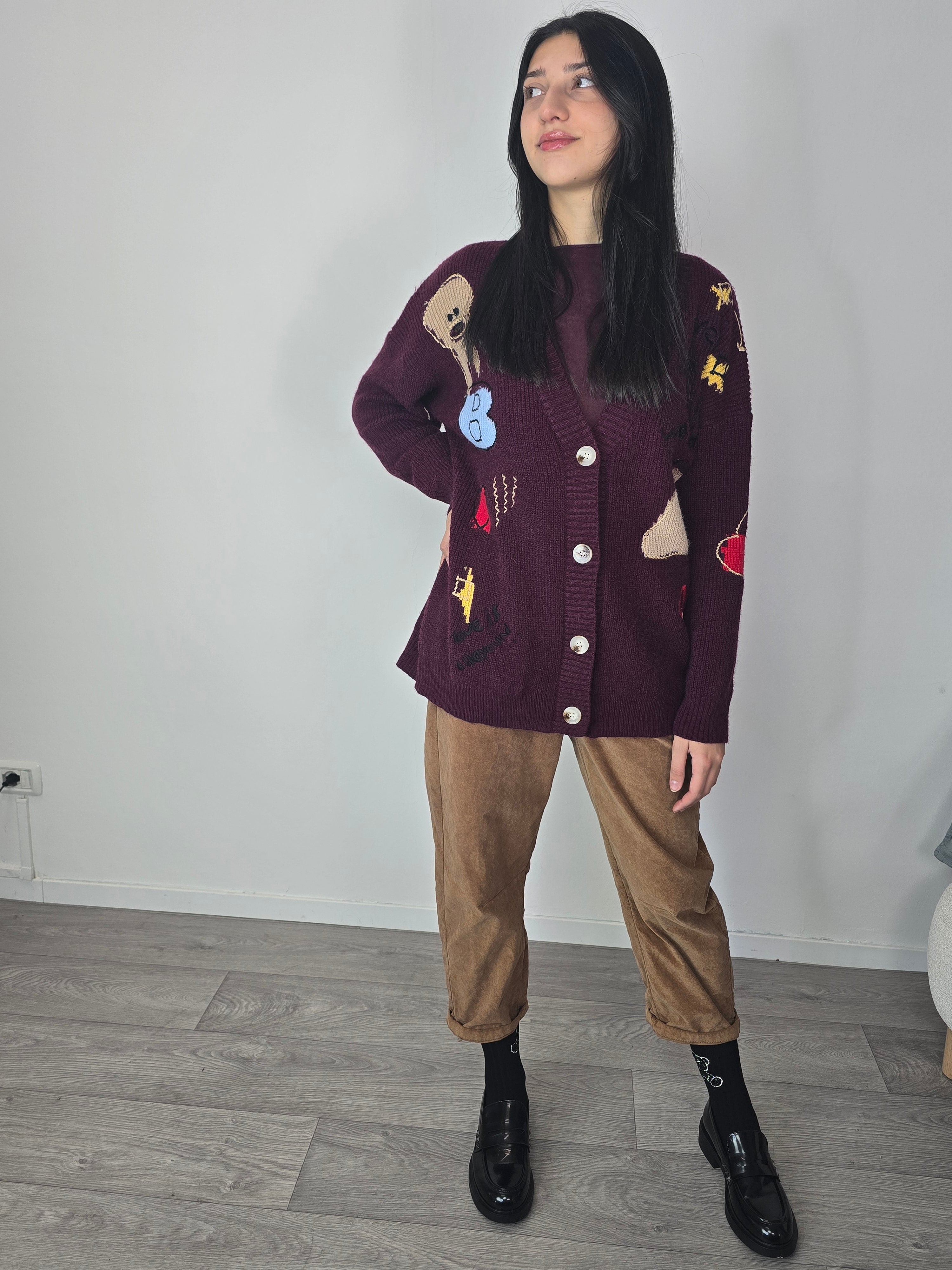 Pantalone in velluto Cammello - Kontatto