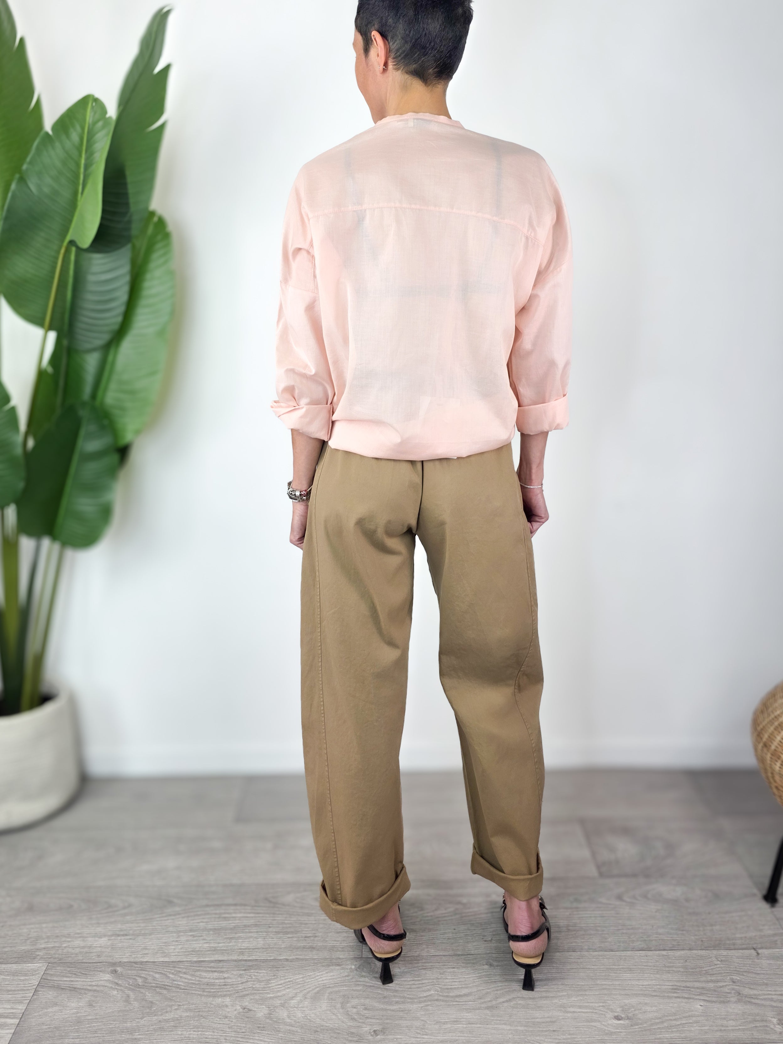 Susy Mix - Camicia Ricamata - Rosa