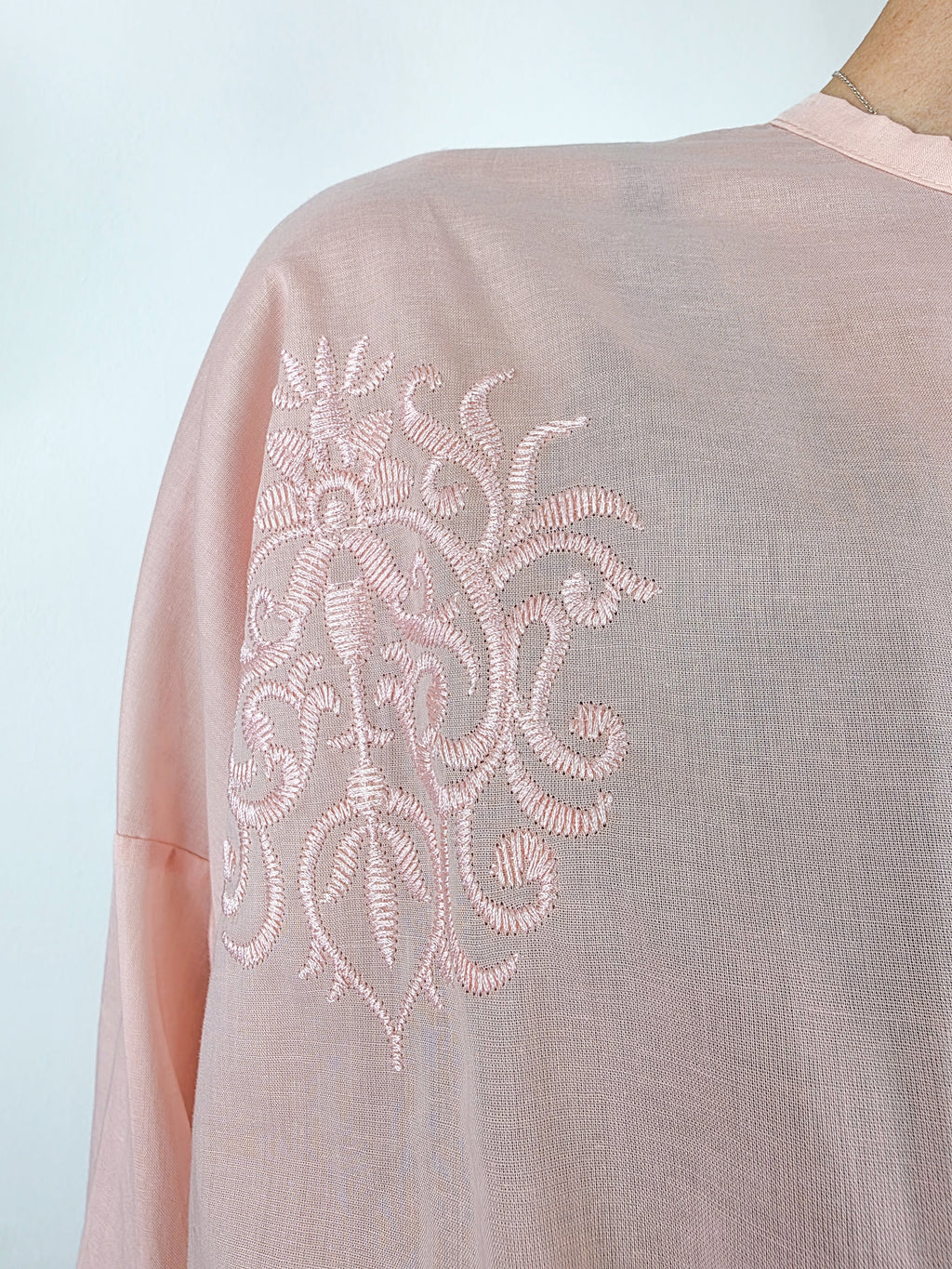 Susy Mix - Camicia Ricamata - Rosa