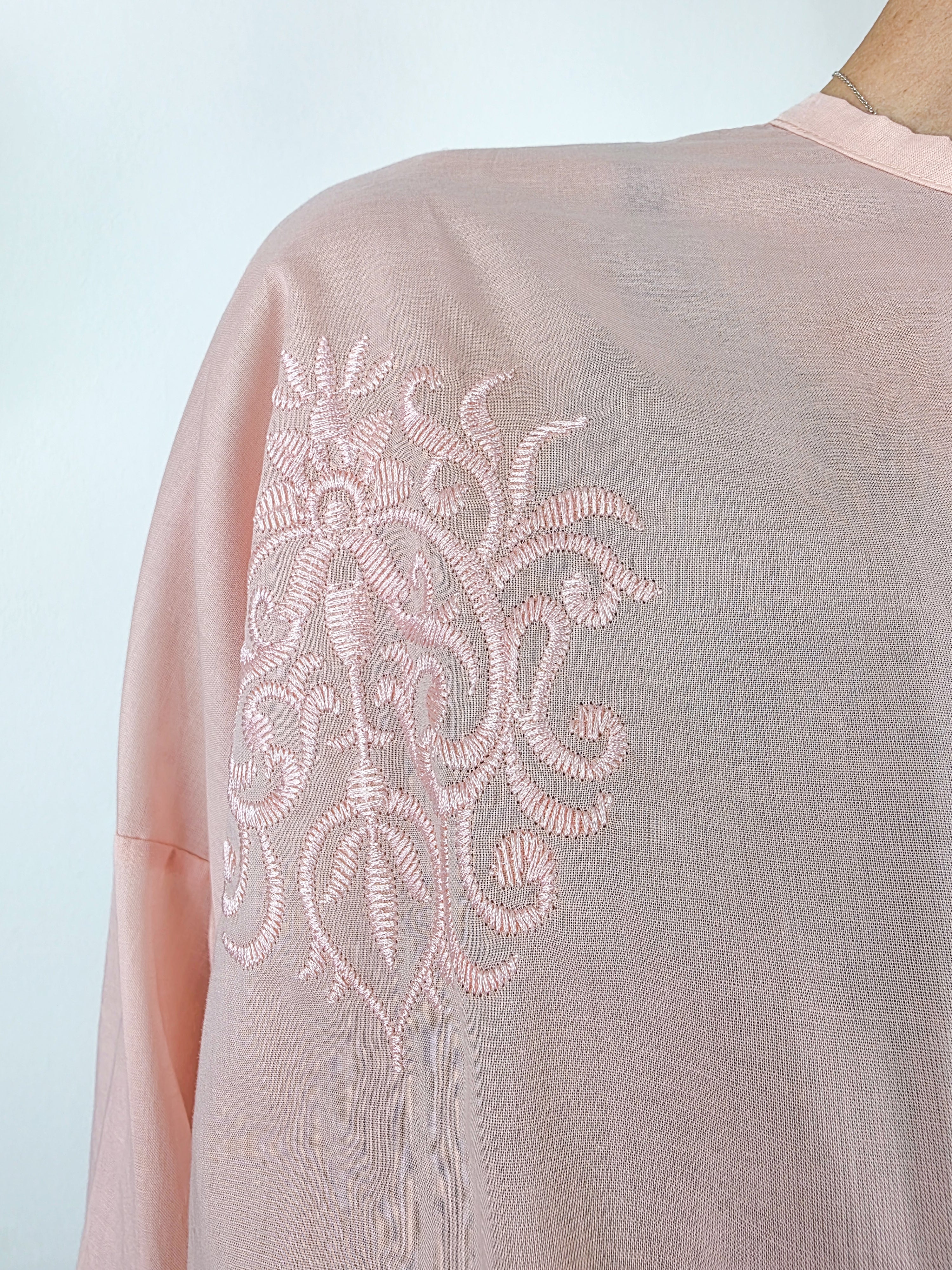 Susy Mix - Camicia Ricamata - Rosa