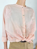 Susy Mix - Camicia Ricamata - Rosa