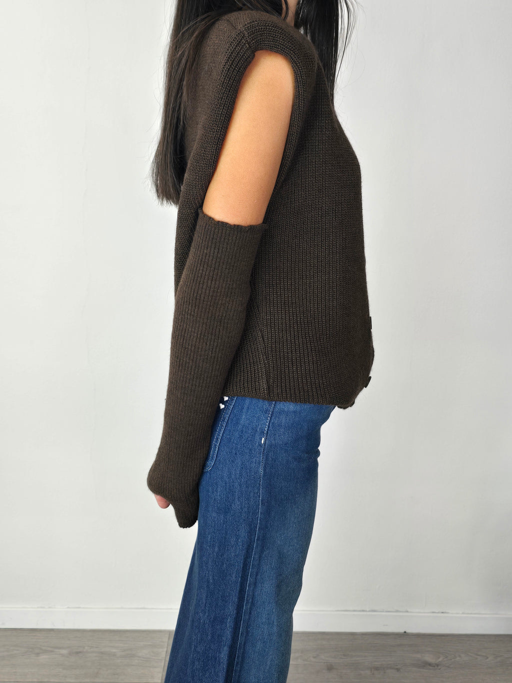 Gilet con manicotti Moro - Haveone