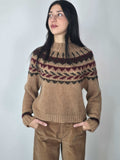 Maglione Norvegia Biscotto - KontattoSOPRAKONTATTO - Maglione Norvegia Biscotto - Sabrina Shopping Therapy