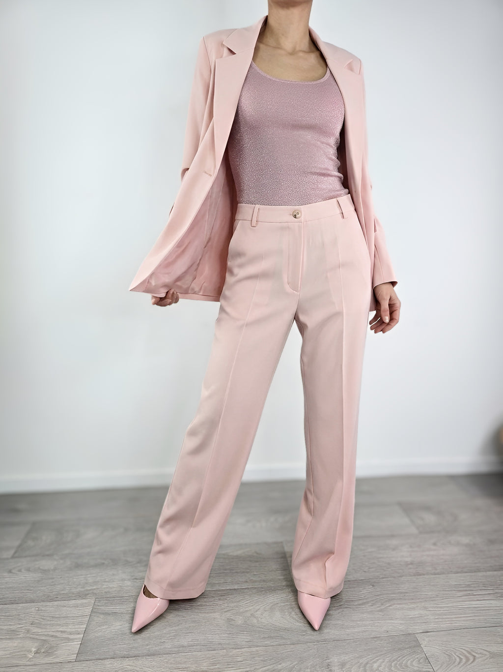 You Decide - Blazer monopetto - Rosa pastello