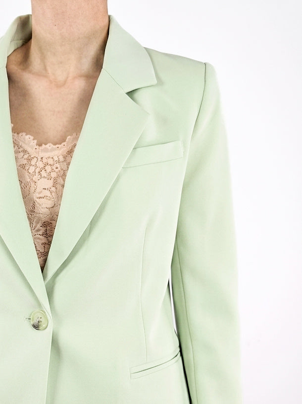 You Decide - Blazer monopetto - Verde pastello