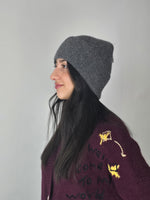 BERRETTO LUREX GRIGIO