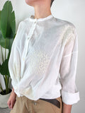 Susy Mix - Camicia Ricamata - Latte