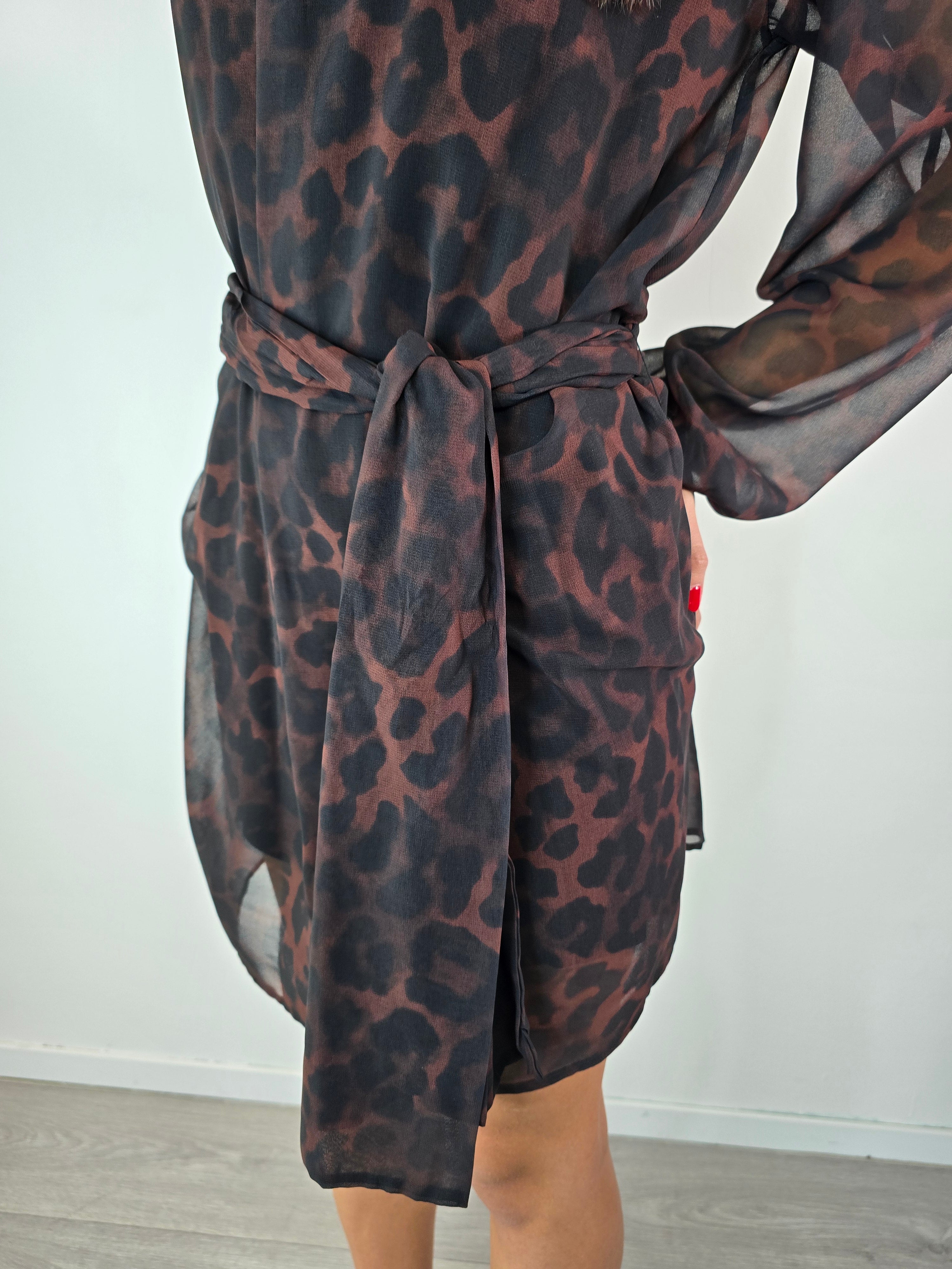 Abito stampa animalier - Kontatto