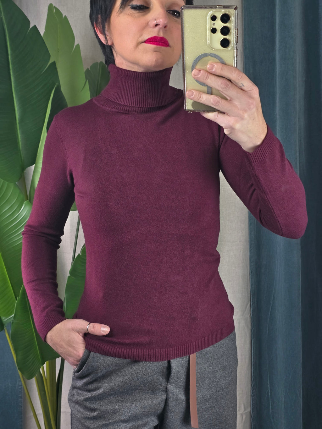 Dolcevita basic Bordeaux - Please