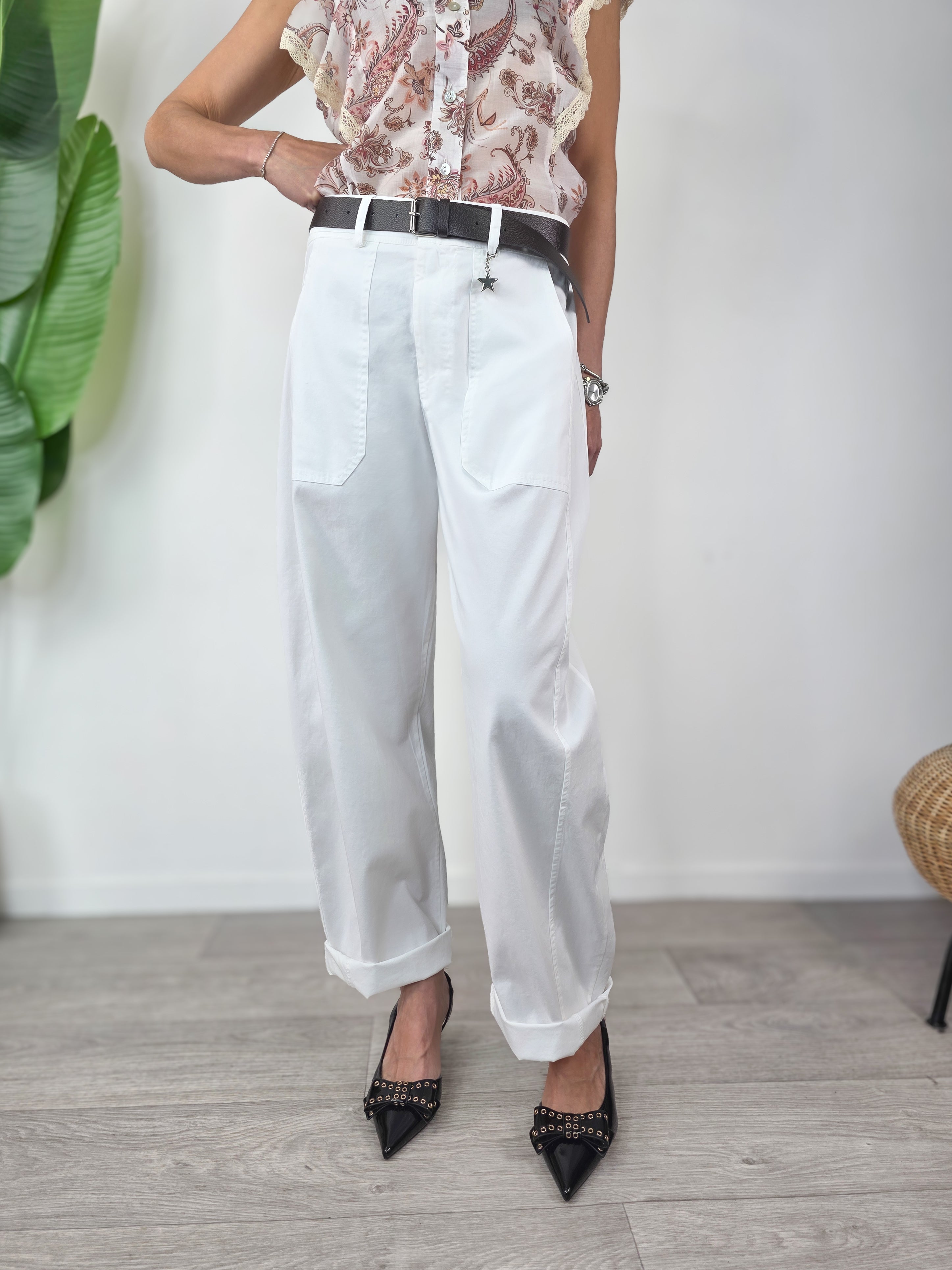 Susy Mix - Pantalone Stellina - Latte