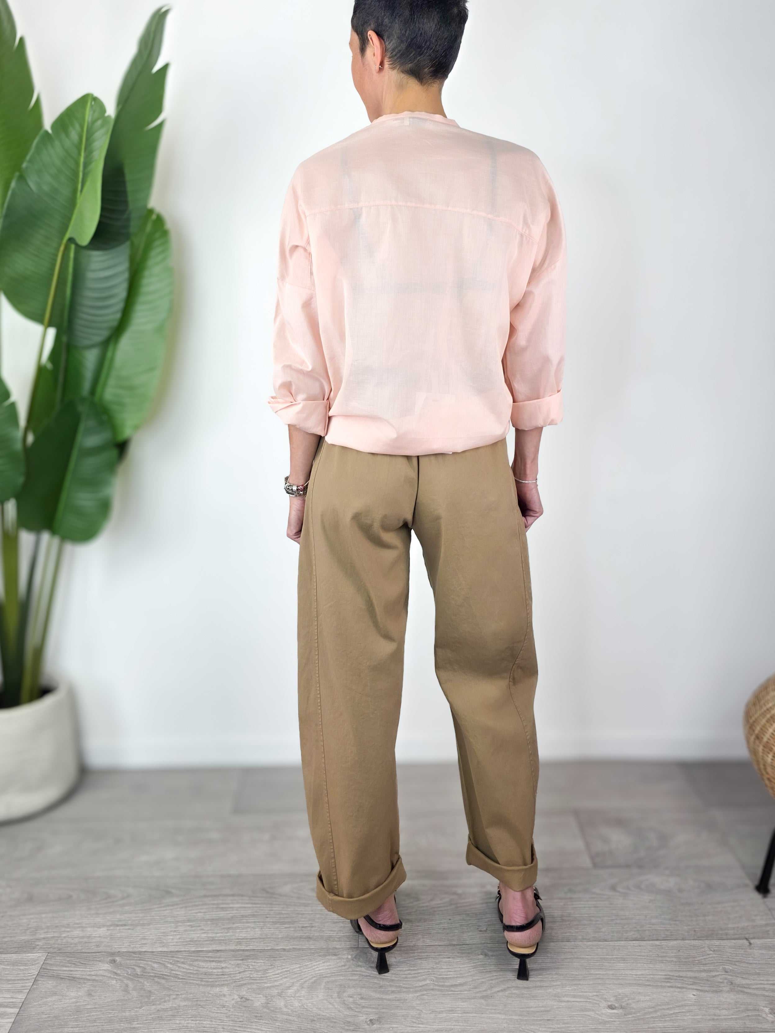 Susy Mix - Pantalone Stellina - Cammello