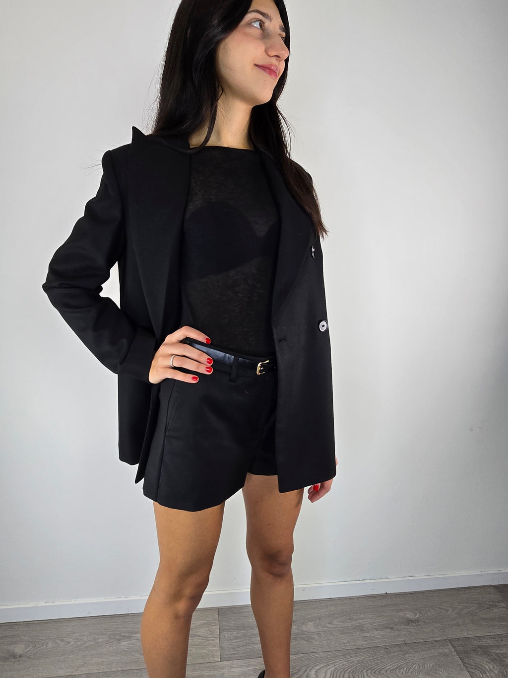 Blazer doppiopetto Nero - Kontatto