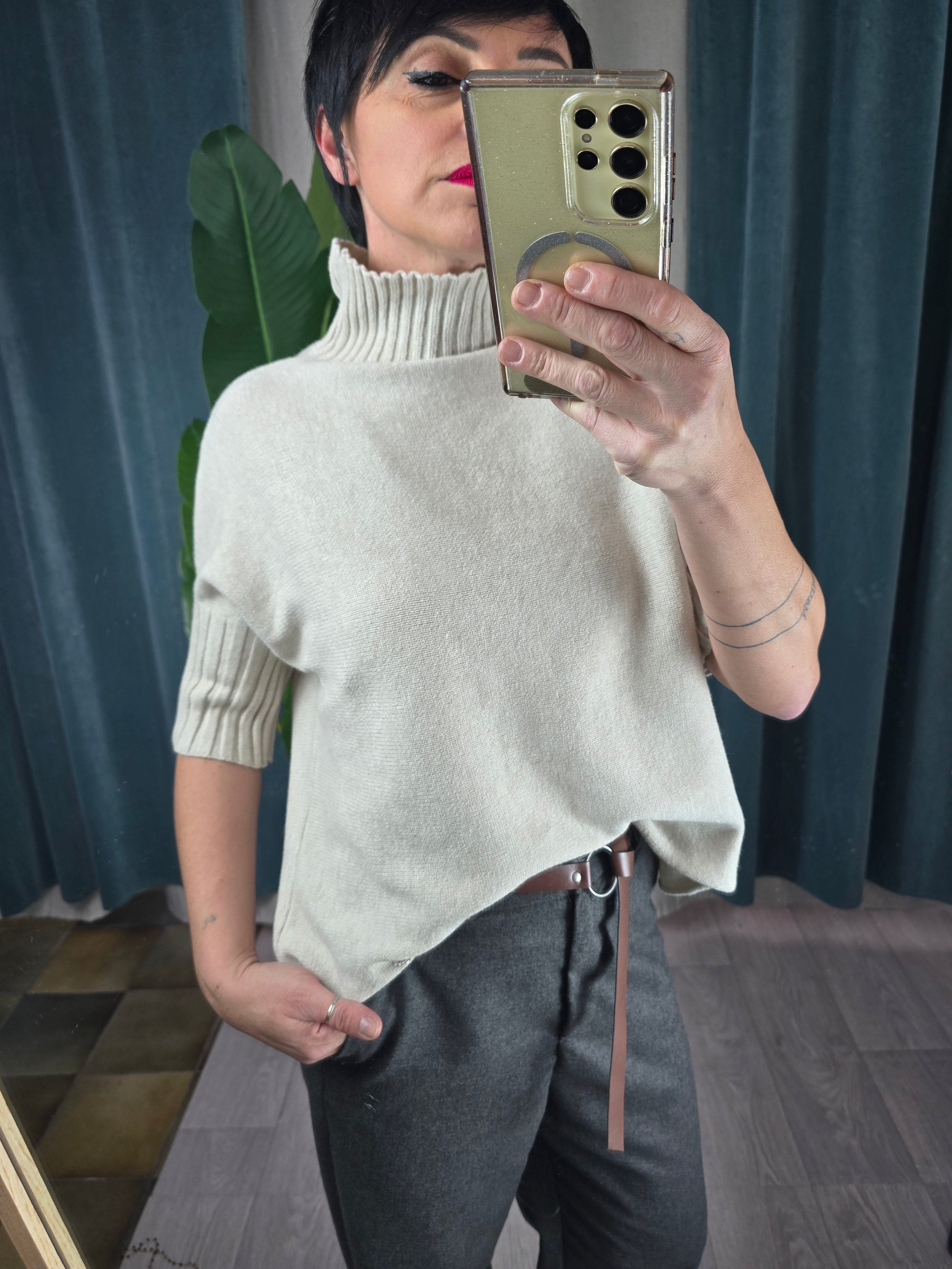 Maglione Manica corta donna Please FW 25