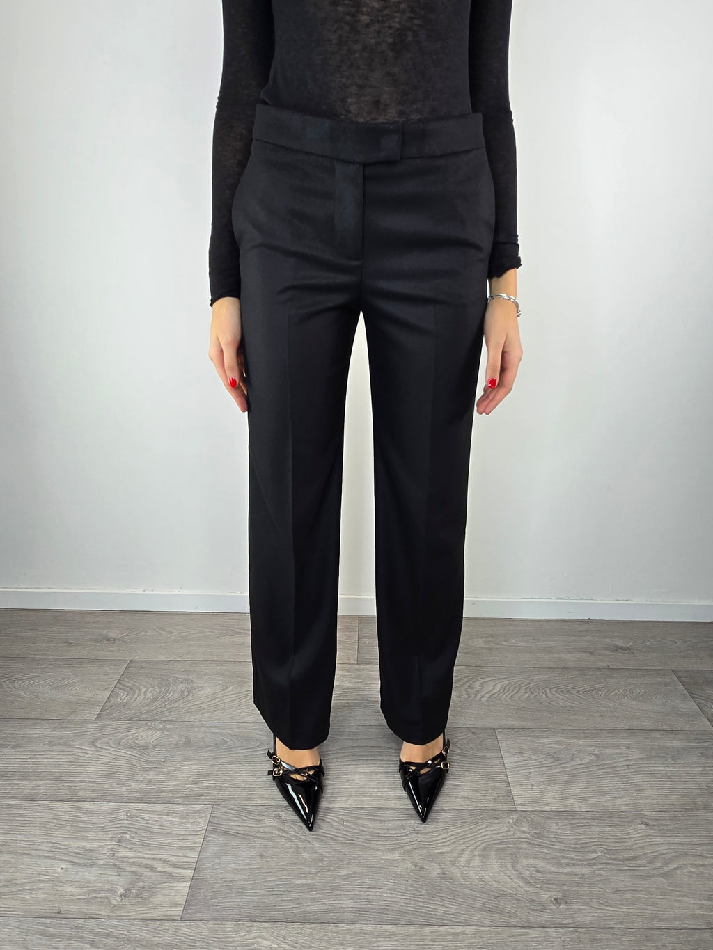 Pantaloni dritti Neri - Kontatto